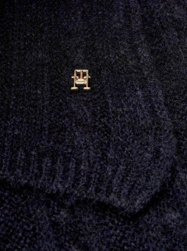 nahlad Tommy Hilfiger dámsky tmavo modrá šál