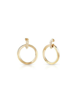 nahlad Guess dámske pozlátené kruhy