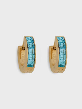 nahlad Guess dámske pozlátené náušnice