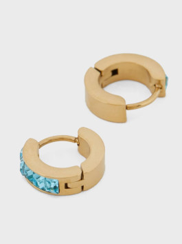 nahlad Guess dámske pozlátené náušnice