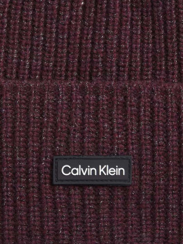 nahlad Calvin Klein pánská vínová čepice