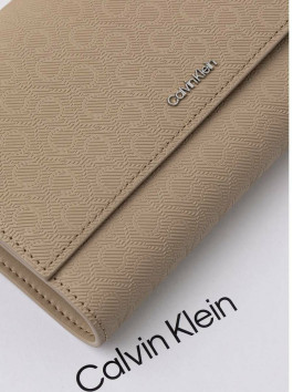 nahlad Calvin Klein dámska veľká béžová peňaženka