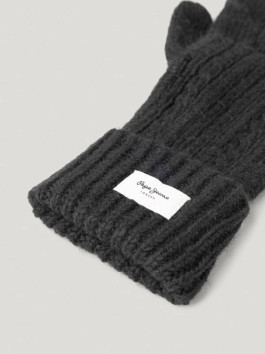 nahlad Pepe Jeans dámske čierne rukavice