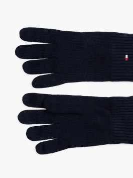 nahlad Tommy Hilfiger pánske tmavo modré rukavice