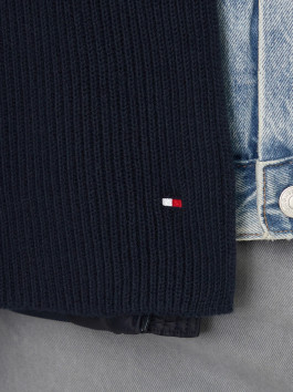 nahlad Tommy Hilfiger pánsky tmavomodrý šál 