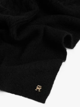 nahlad Tommy Hilfiger dámska čierna šál