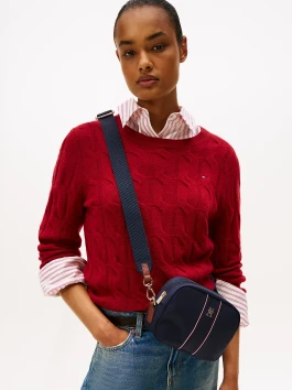 nahlad Tommy Hilfiger dámska tmavo modrá kabelka