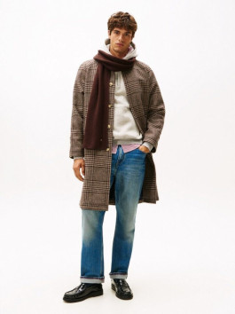 nahlad Tommy Hilfiger pánsky hnedý šál
