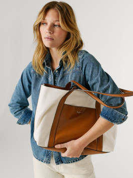 nahlad Pepe Jeans dámska hnedá kabelka