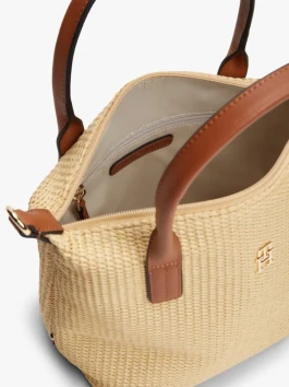 nahlad Tommy Hilfiger dámska béžová kabelka