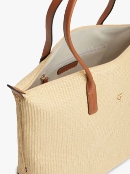 nahlad Tommy Hilfiger dámska béžová kabelka