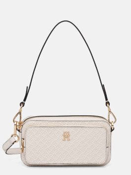 nahlad Tommy Hilfiger dámska krémová kabelka