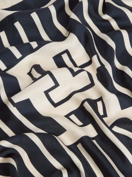 nahlad Tommy Hilfiger dámska tmavomodrá šatka