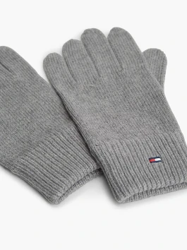 nahlad Tommy Hilfiger pánske šedé rukavice