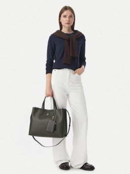 nahlad Tommy Hilfiger dámska khaki kabelka