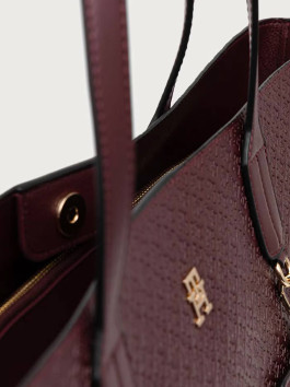 nahlad Tommy Hilfiger dámska bordová kabelka
