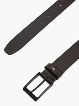 nahlad Tommy Hilfiger pánsky tmavo hnedý opasok