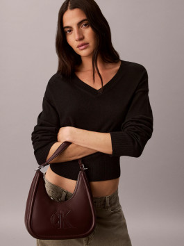 nahlad Calvin Klein dámska vínová kabelka
