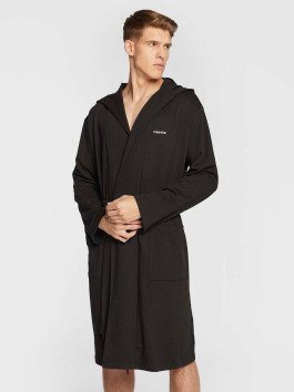 nahlad Calvin Klein pánsky čierny župan Robe
