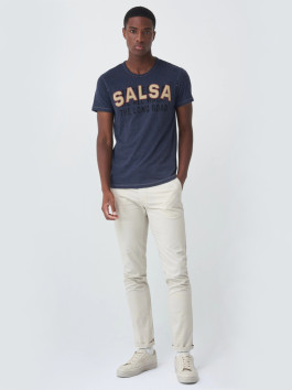 nahlad Salsa pánske tmavo modré tričko