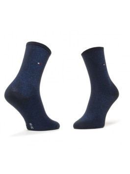 nahlad Tommy Hilfiger dámske modré ponožky 3 pack