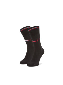 nahlad Tommy Hilfiger pánske čierne ponožky 2 pack