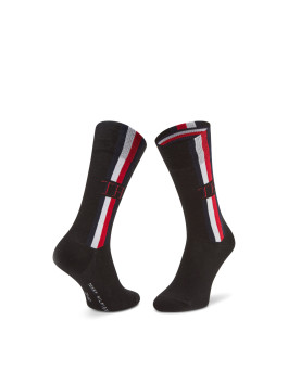 nahlad Tommy Hilfiger pánske čierne ponožky 2 pack