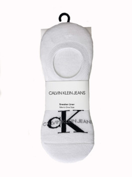 nahlad Calvin Klein pánske biele ponožky