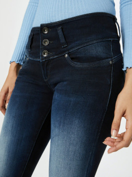nahlad Salsa Jeans dámske tmavomodré džínsy