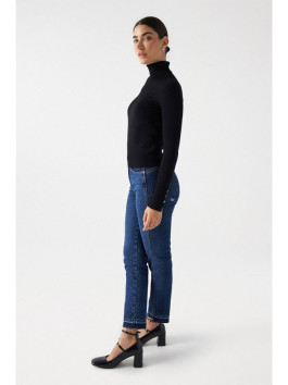 nahlad Salsa Jeans dámsky čierny rolák