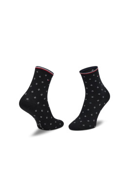 nahlad Tommy Hilfiger dámske čierne ponožky 2 pack