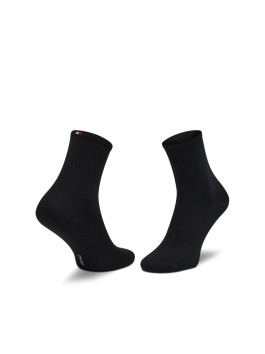 nahlad Tommy Hilfiger dámske čierne ponožky 2 pack