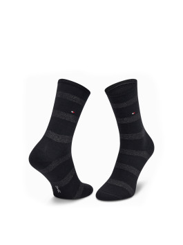 nahlad Tommy Hilfiger dámske čierne ponožky 3pack