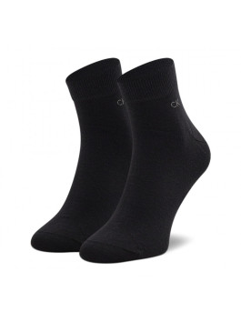 nahlad Calvin Klein pánske čierne ponožky 2 pack