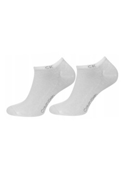nahlad Calvin Klein pánske biele ponožky 2 pack