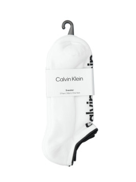 nahlad Calvin Klein pánske biele ponožky 3pack