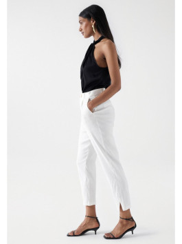 nahlad Salsa Jeans dámske biele nohavice