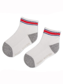 nahlad Tommy Hilfiger detské biele ponožky
