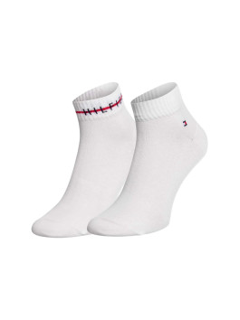 nahlad Tommy Hilgiher pánske biele ponožky 2pack