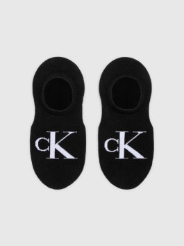 nahlad Calvin Klein dámske čierne ponožky 2 pack