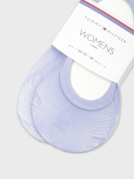 nahlad Tommy Hilfiger dámske lila ponožky 2 pack