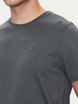 nahlad Tommy Jeans pánske šedé tričko