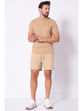 nahlad Tommy Jeans pánske béžové tričko