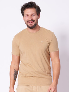 nahlad Tommy Jeans pánske béžové tričko