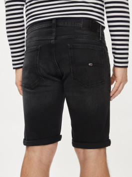 nahlad Tommy Jeans pánske čierne šortky