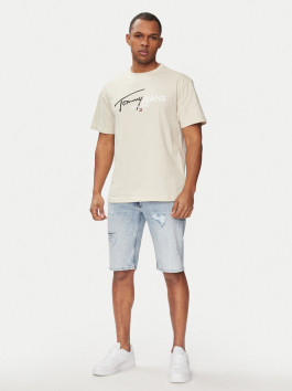 nahlad Tommy Jeans pánske svetlo modré džínsové šortky