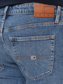 nahlad Tommy Jeans pánske modré džínsové šortky