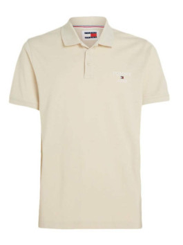 nahlad Tommy Jeans pánske béžové polo Slim