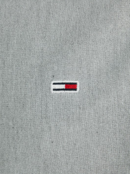 nahlad Tommy Jeans pánska šedá košeľa