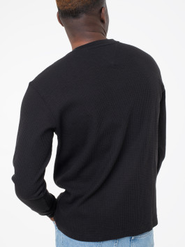 nahlad Tommy Jeans pánske čierne tričko 